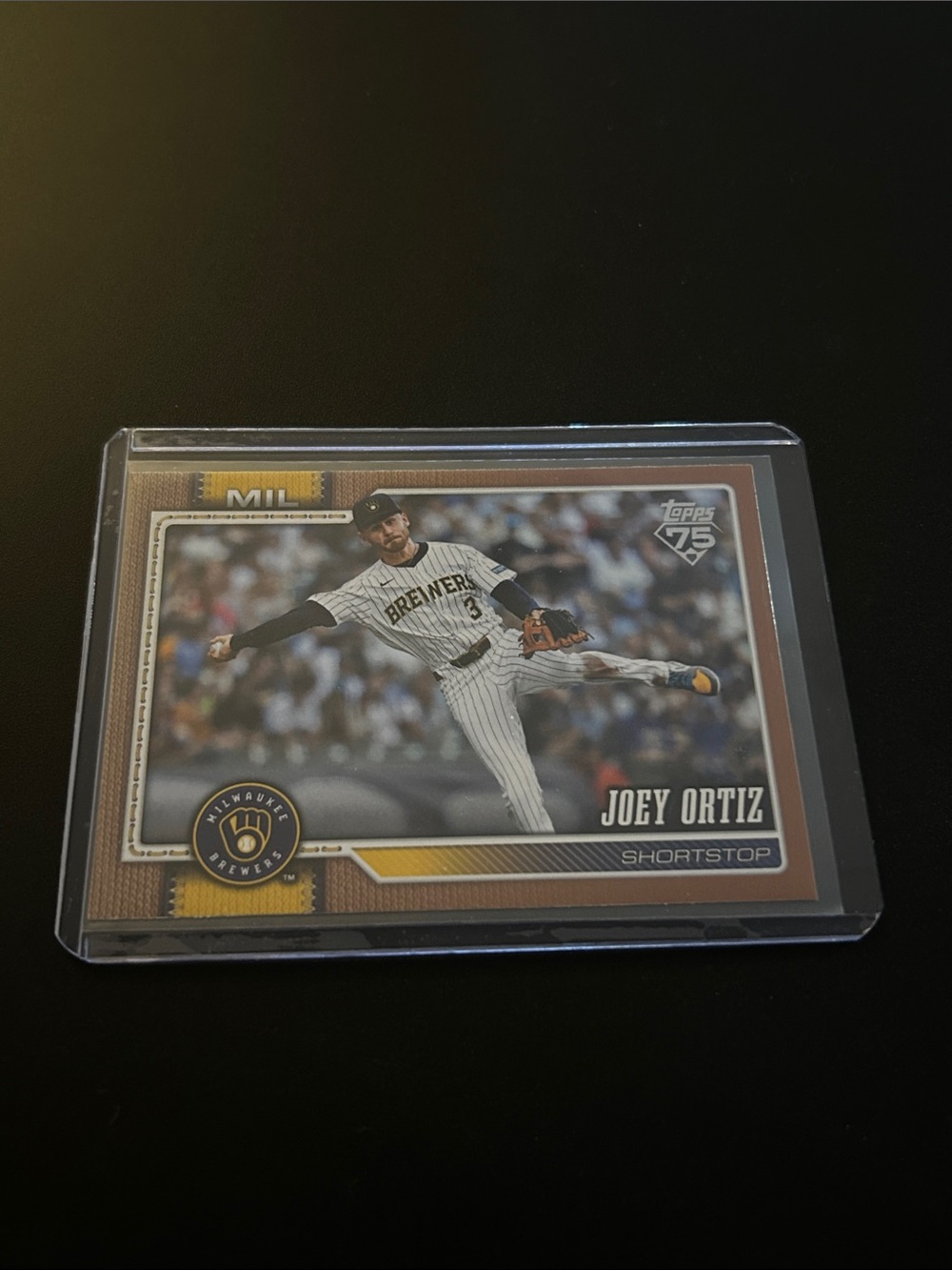 Topps 2026 Series 2 Joey Ortiz #542 Milwaukee Brewers Parallel /2026